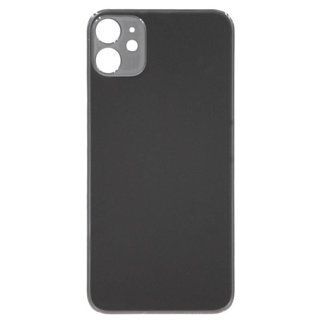 Back Glass Replacement [Big Hole] for iPhone 11 (Black) - iRefurb-Australia