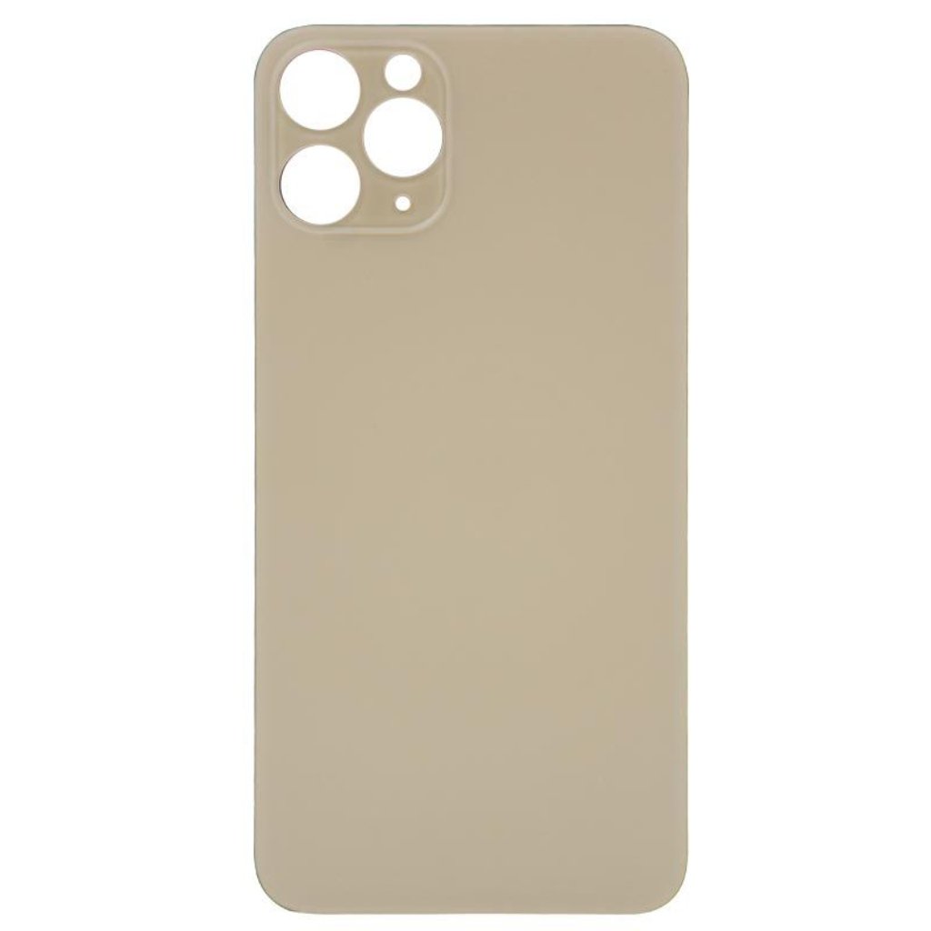 Back Glass Replacement [Big Hole] for iPhone 11 Pro (Matte Gold) - iRefurb-Australia