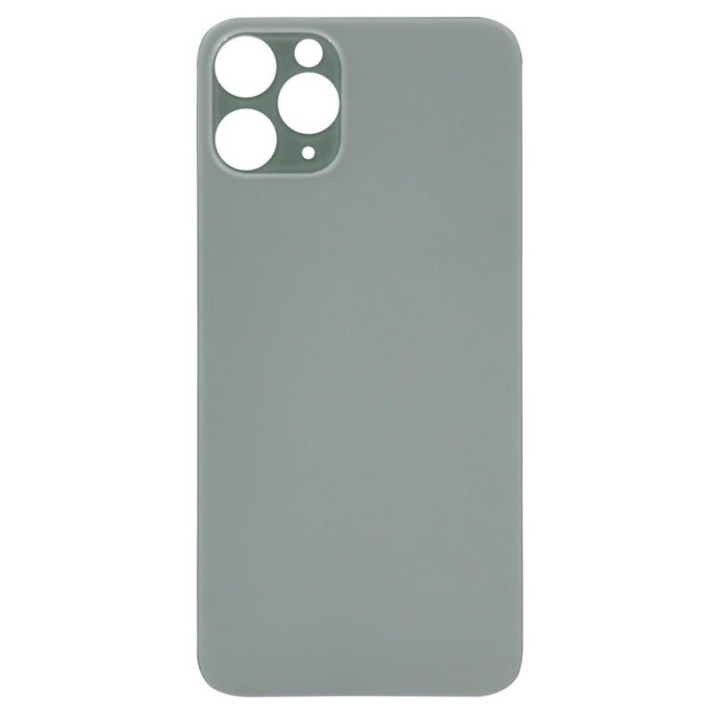 Back Glass Replacement [Big Hole] for iPhone 11 Pro (Matte Midnight Green) - iRefurb-Australia