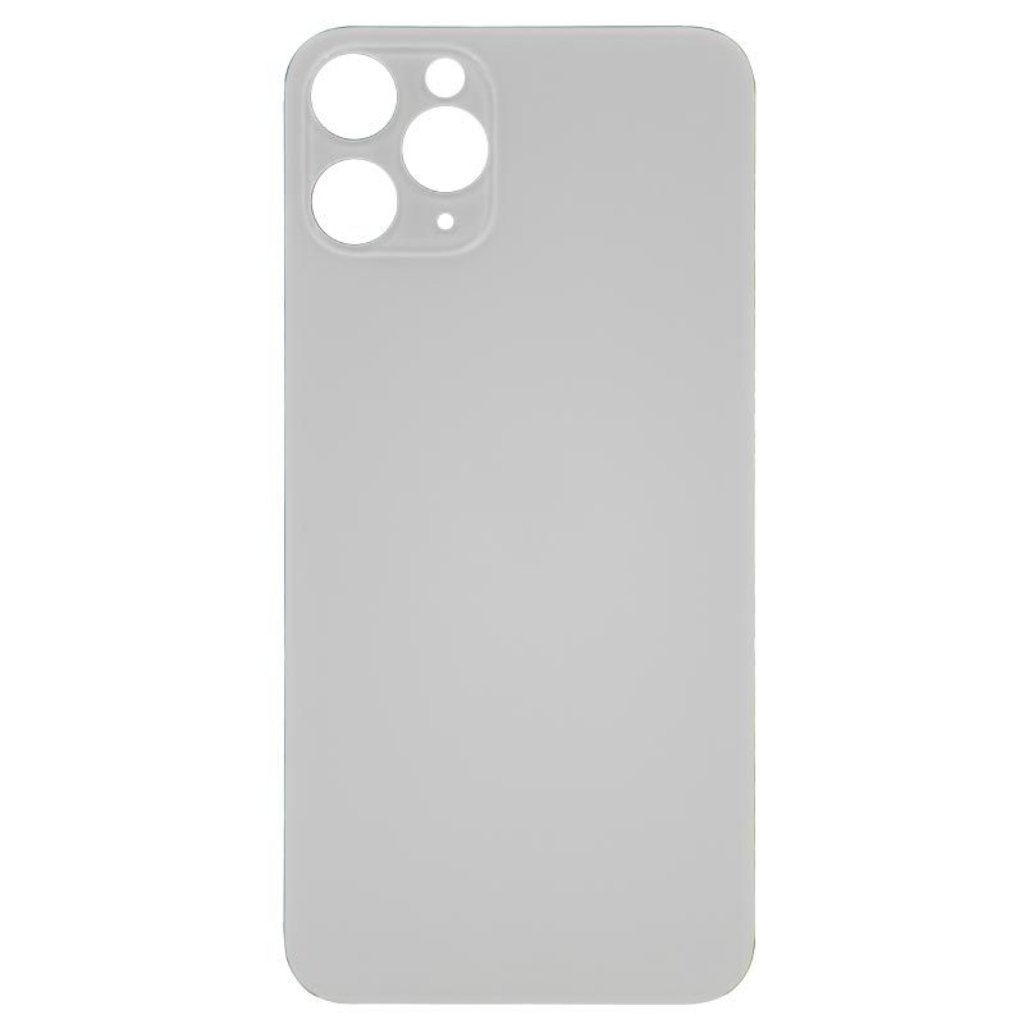 Back Glass Replacement [Big Hole] for iPhone 11 Pro (Matte Silver) - iRefurb-Australia