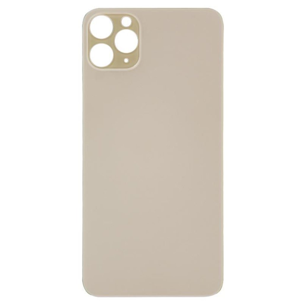Back Glass Replacement [Big Hole] for iPhone 11 Pro Max (Matte Gold) - iRefurb-Australia