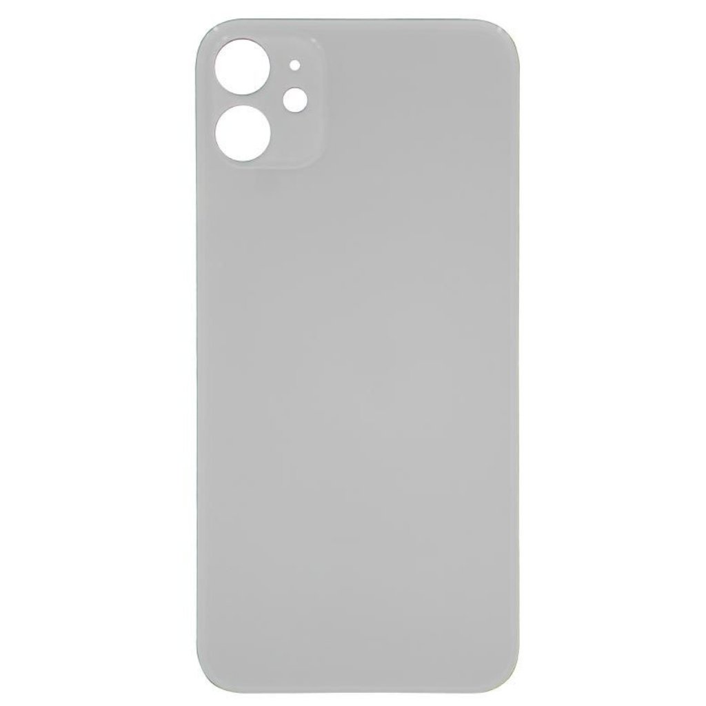 Back Glass Replacement [Big Hole] for iPhone 11 (White) - iRefurb-Australia
