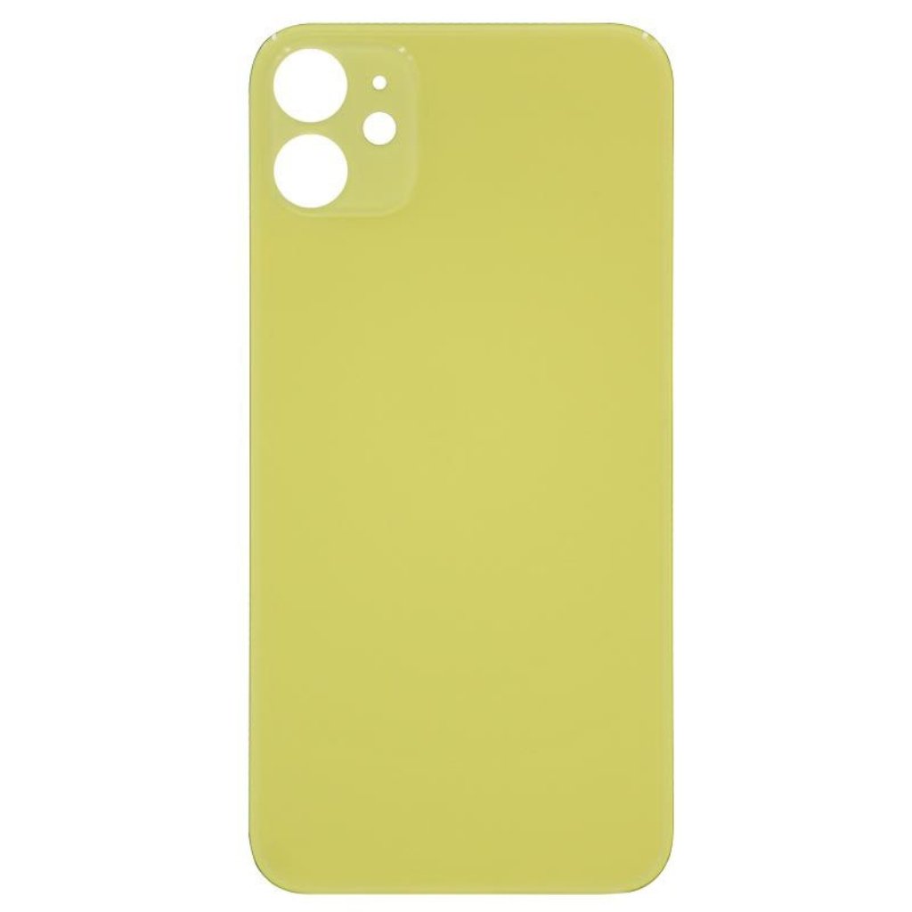 Back Glass Replacement [Big Hole] for iPhone 11 (Yellow) - iRefurb-Australia