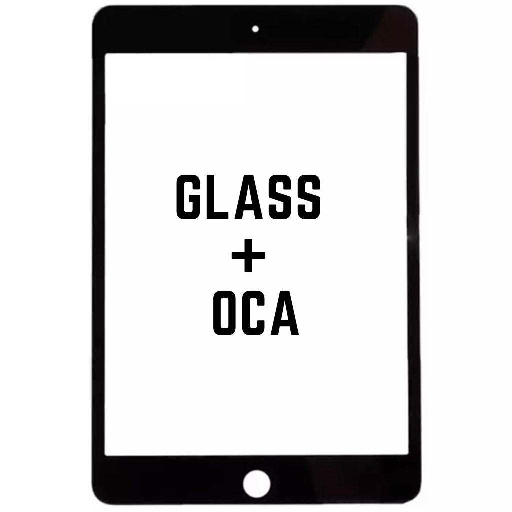 Front Glass With OCA For iPad Air 2 (Black) - iRefurb-Australia