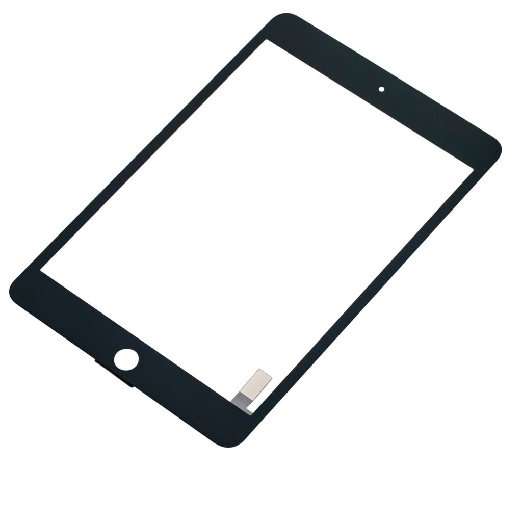 Front Glass with Touch & OCA For iPad Mini 4 (Black) - iRefurb-Australia
