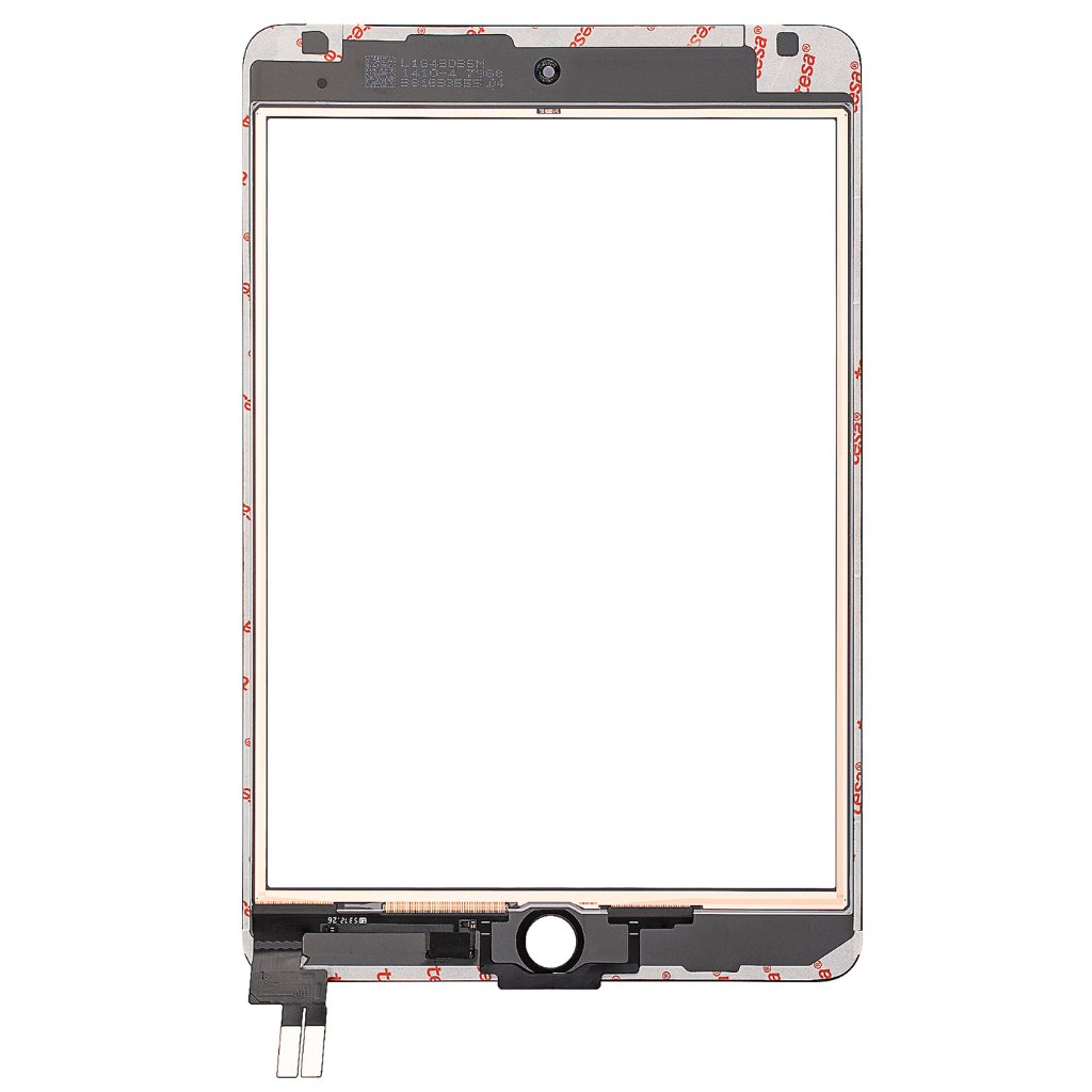 Front Glass with Touch & OCA For iPad Mini 5 (Black) - iRefurb-Australia