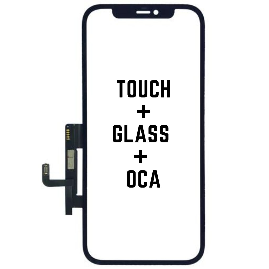Front Glass with Touch & OCA For iPhone 12/12 Pro - iRefurb-Australia