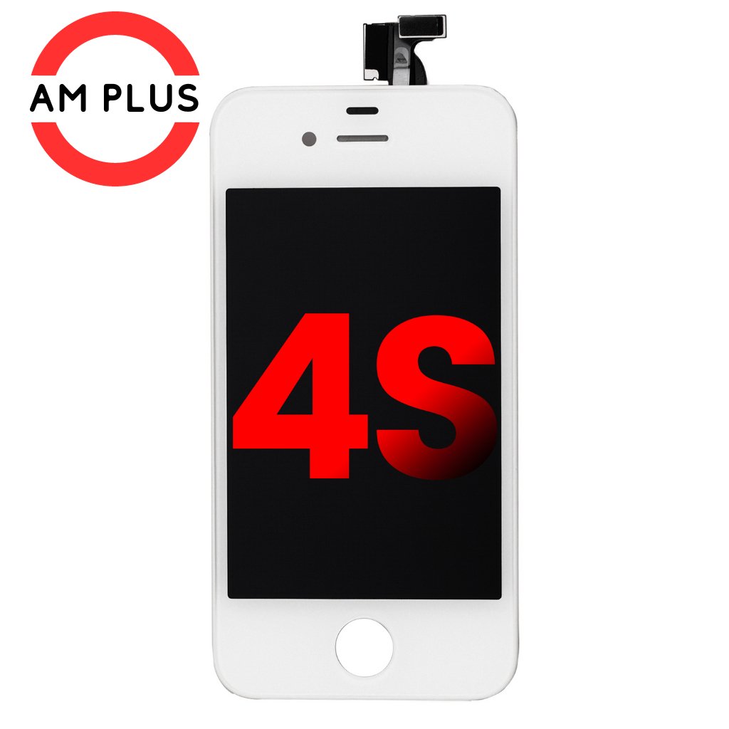 iPhone 4S LCD Screen Replacement Assembly (White) - Aftermarket - iRefurb-Australia