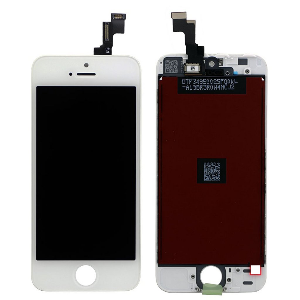 iPhone 5S/SE LCD Screen Replacement Assembly (White) - Aftermarket - iRefurb-Australia