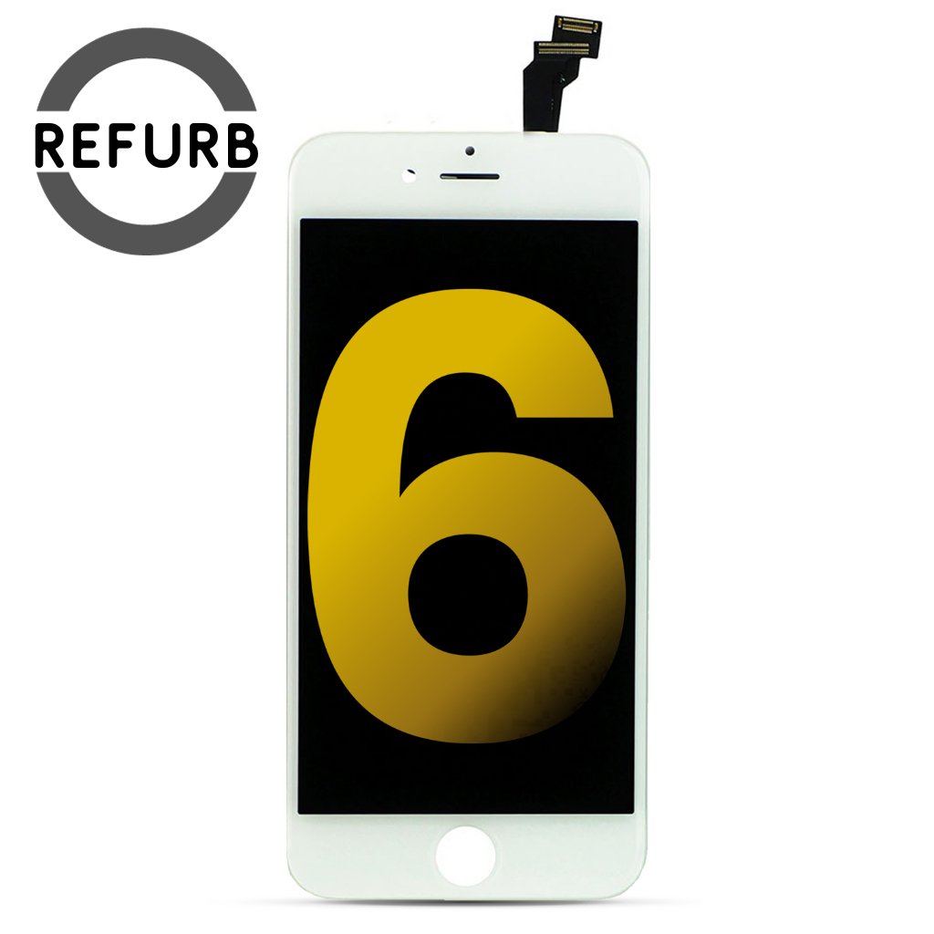 iPhone 6 LCD Screen Replacement Assembly (White) - Refurbished - iRefurb-Australia