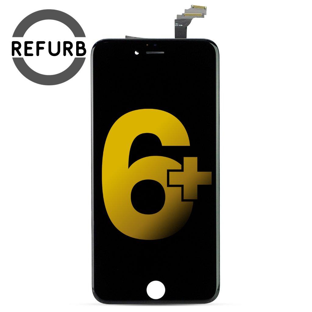 iPhone 6 Plus LCD Screen Replacement Assembly (Black) - Refurbished - iRefurb-Australia
