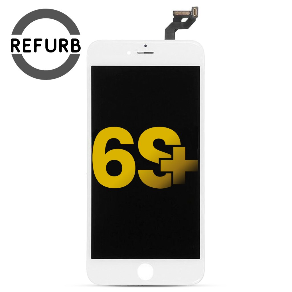 iPhone 6S Plus LCD Screen Replacement Assembly (White) - Refurbished - iRefurb-Australia