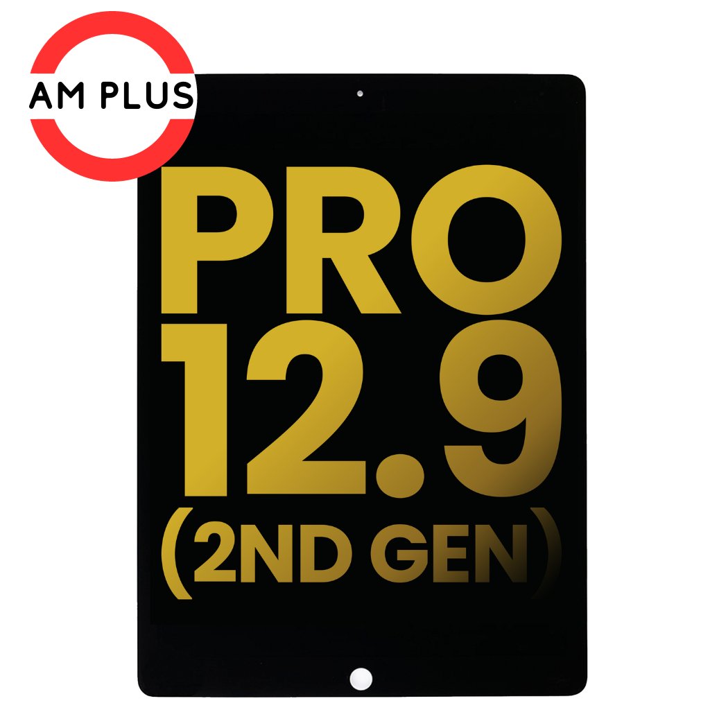 LCD Screen Replacement Assembly for iPad Pro 12.9 (2nd Gen) 2017 - Black (AfterMarket Plus) - iRefurb-Australia
