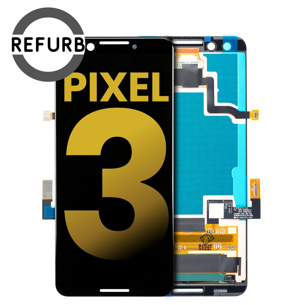 LCD Screen Replacement for Google Pixel 3 - Refurbished - iRefurb-Australia
