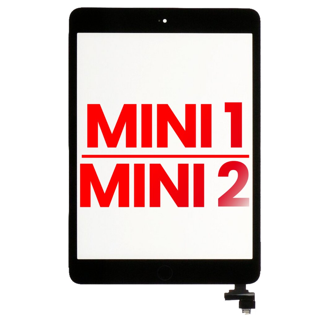 Touch Screen Digitizer for iPad Mini 1/2 - (Black) - iRefurb-Australia